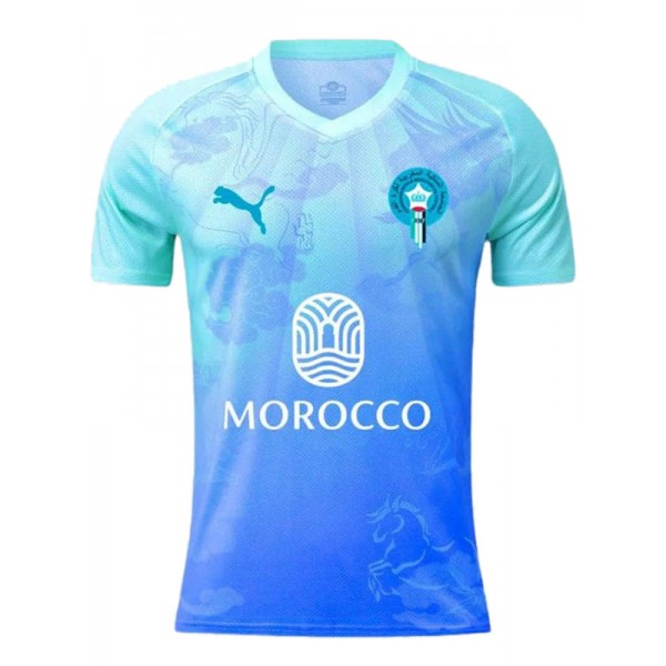 Morocco maillot d'entraînement de football pour adulte tenue de sport bleue pour homme haut de gamme 2025-2026
